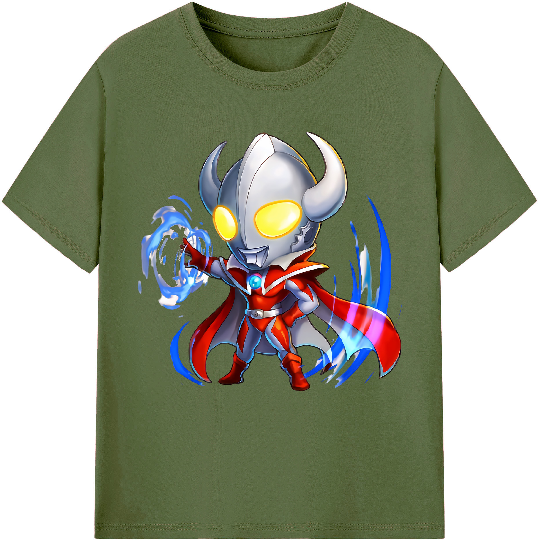 （画像用） ウルトラマン Ultraman 綿100％半袖Tシャツ（フロントプリント）